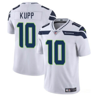 Men's Seattle Seahawks #10 Cooper Kupp White 2025 Vapor Limited Stitched Football Jersey