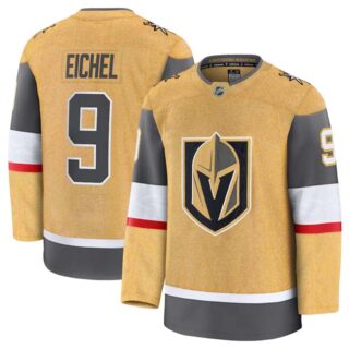 Men's Vegas Golden Knights Active Player Custom Gold 2024-25 Home Stitched Hockey Jersey