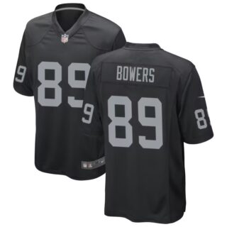 Youth Raiders #89 Brock Bowers Black vapor Limited Black Jersey