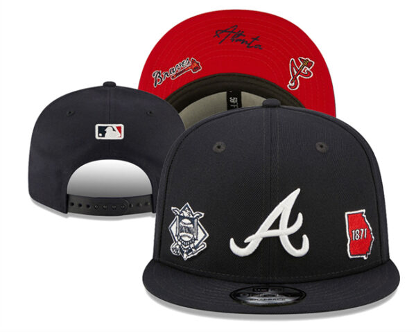 Atlanta Braves 2025 Stitched Snapback Hats