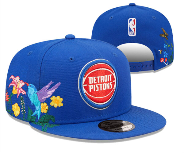 Detroit Pistons 2025 Stitched Snapback Hats