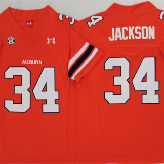 Men's Auburn Tigers #34 Bo Jackson Orange 2024 F.U.S.E. Limited Stitched Jersey