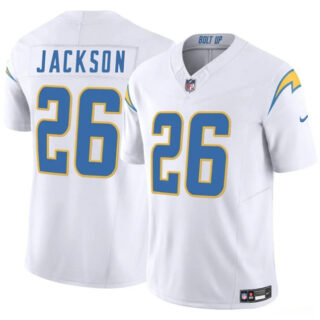 Men's Los Angeles Chargers #26 Donte Jackson White 2024 F.U.S.E Vapor Limited Stitched Football Jersey
