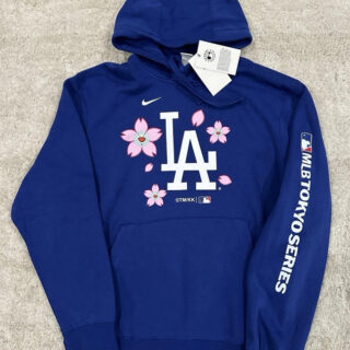Men's Los Angeles Dodgers Royal 2025 Tokyo Series Pullover Hoodie