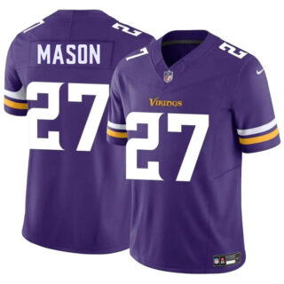 Men's Minnesota Vikings #27 Jordan Mason Purple 2025 F.U.S.E. Vapor Untouchable Limited Stitched Jersey