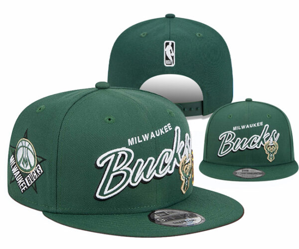 Milwaukee Bucks 2025 Stitched Snapback Hats