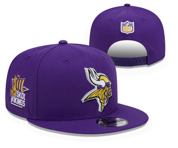 Minnesota Vikings 2025 Stitched Snapback Hats