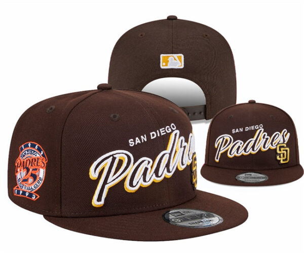 San Diego Padres 2025 Stitched Snapback Hats