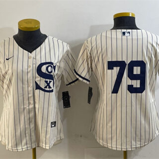 Youth Chicago White Sox #79 Jose Abreu Cream Field Of Dreams Stitched Jersey