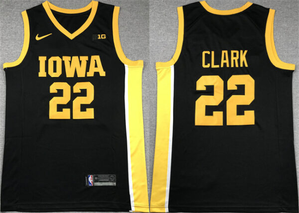 Youth Iowa Hawkeyes ACTIVE PLAYER Custom Black Yellow 2024 Stitched Jersey