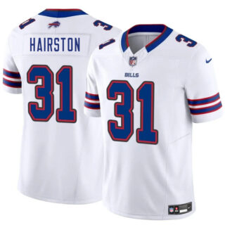 Men's Buffalo Bills #31 Maxwell Hairston White 2025 Draft F.U.S.E. Vapor Untouchable Limited Stitched Football Jersey