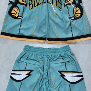 Men's Charlotte Hornets Teal Shorts (Run Small)