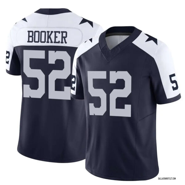 Men's Dallas Cowboys # Navy White Thanksgiving F.U.S.E Stitched Football Jersey