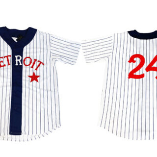 Men's Detroit Stars Active Player Custom White Stitched Baseball Jersey