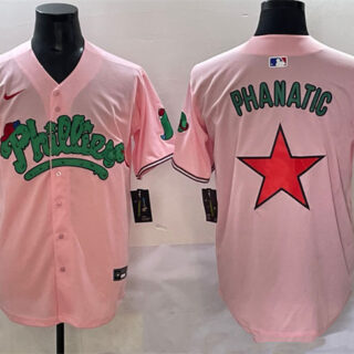 Men's Philadelphia Phillies Pink Phanatic Limited Stitched Jersey