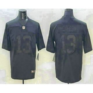 Men's Las Vegas Raiders #13 Hunter Renfrow Balck Vapor Untouchable Stitched Jersey