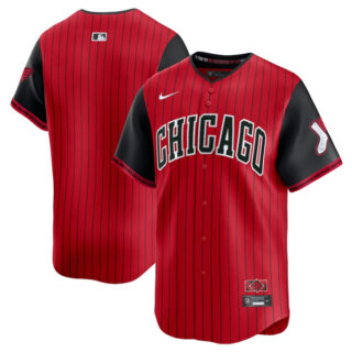 Youth Chicago White Sox Blank Red Black 2025 City Connect Limited Stitched Baseball Jersey
