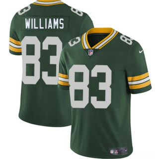 Youth Green Bay Packers #83 Savion Williams Green 2025 Draft Vapor Untouchable Limited Stitched Football Jersey