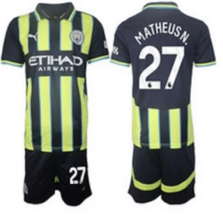 Men's Manchester City #27 Matheus Nunes Away Jersey