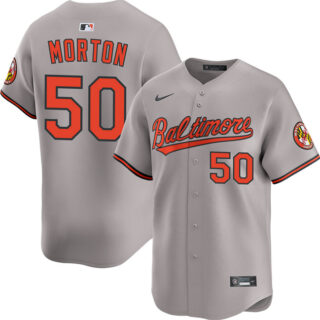 Men's Baltimore Orioles #50 Charlie Morton Grey 2025 Limited Stitched Baseball Jersey