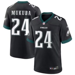Men's Philadelphia Eagles #24 Andrew MUKUBA Black Vapor Untouchable Limited Stitched Football Jersey