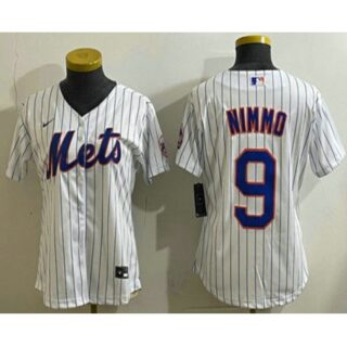 Women's Chicago Cubs #9 Miguel Amaya White Limited Jersey