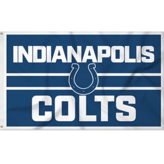 2Pcs NFL Football Bold 3' x 5' Banner Flag Single Sided - Indoor or Outdoor