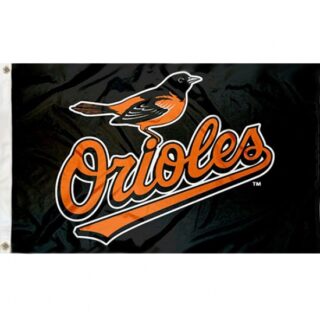 2Pcs WinCraft Baltimore Orioles Flag 3x5 O's Banner