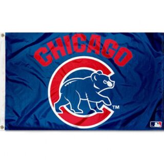 2Pcs WinCraft Chicago Baseball Walking Bear Flag 3x5 Banner