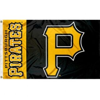 2Pcs WinCraft Pittsburgh Pirates Flag 3x5 Banner