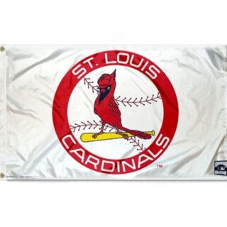 2Pcs WinCraft St. Louis Cardinals Vintage Flag and Banner