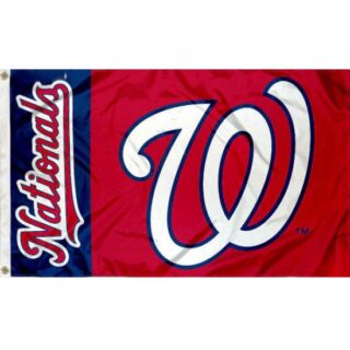 2Pcs WinCraft Washington Nationals Flag 3x5 Banner