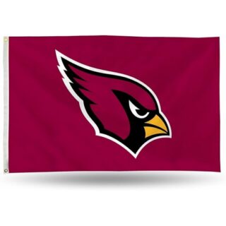 2pcs Arizona Cardinals Large NFL Standard 3x5 Banner Flag Indoor or Outdoor - Home Decor