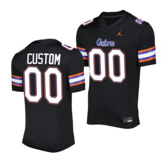 Custom Florida Gators Jersey Name And Number Alternate Game Black 2023 Salute To Service Uniform