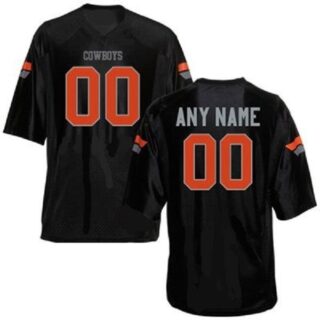 Custom Oklahoma State Cowboys Jersey Name and Number NCAA College Football Style