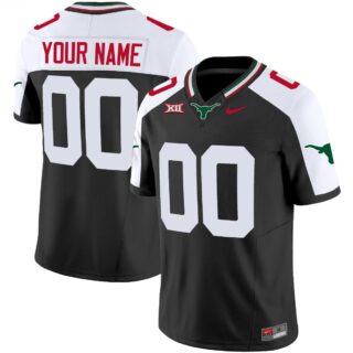Custom Texas Longhorns Jersey Name and Number Mexico Vapor College Football Black Alternate