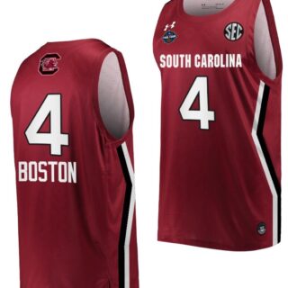 Aliyah Boston Jersey South Carolina Gamecocks Basketball 2022 March Madness Final Four Wine #4