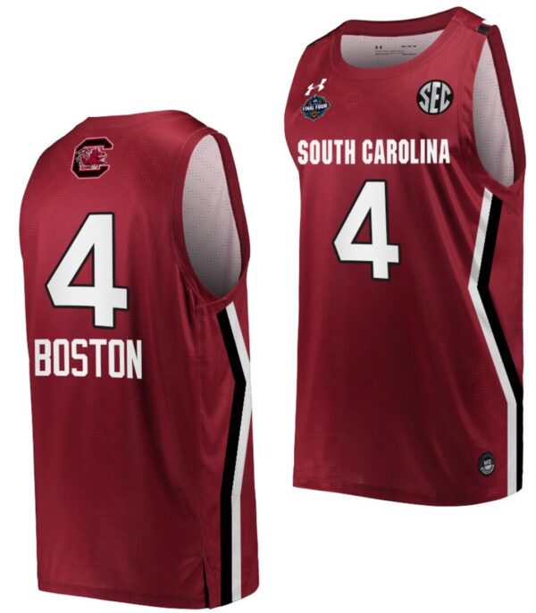 Aliyah Boston Jersey South Carolina Gamecocks Basketball 2022 March Madness Final Four Wine #4