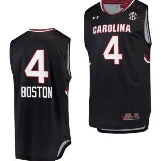 Aliyah Boston Jersey South Carolina Gamecocks Jersey College Basketball Black #4