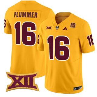 Jake Plummer Jersey #16 Arizona State Sun Devils Vapor Limited College Football Gold