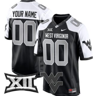 Custom West Virginia Mountaineers Jersey Name, Number Game Football Alternate