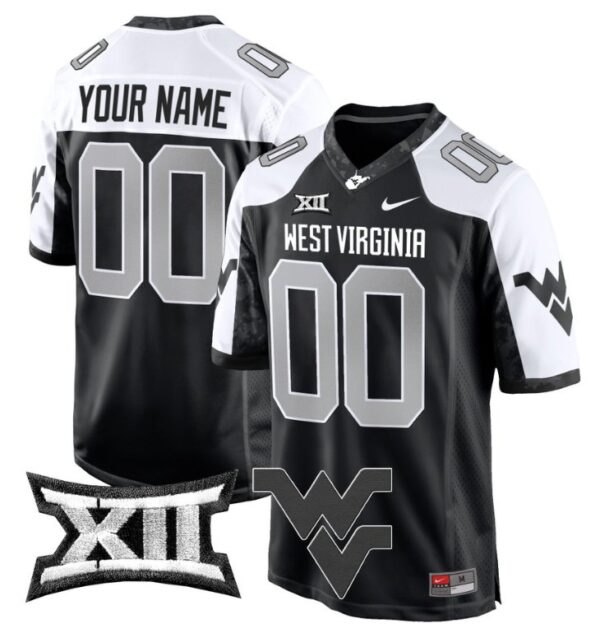 Custom West Virginia Mountaineers Jersey Name, Number Game Football Alternate