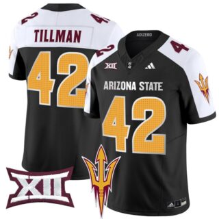 Pat Tillman Jersey #42 Arizona State Sun Devils 2024 Vapor Limited Black Alternate