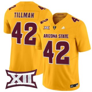 Pat Tillman Jersey #42 Arizona State Sun Devils 2024 Vapor Limited Gold