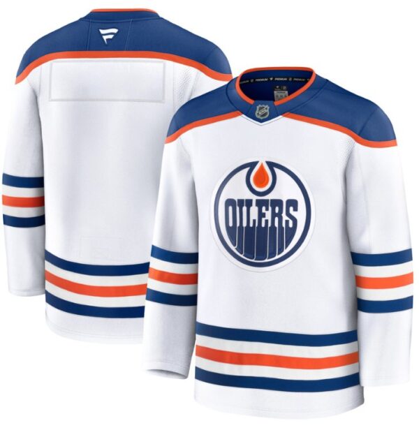 Men's Team Jersey Edmonton Oilers 2025 Premium Away All Stitched