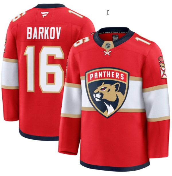 Men's Aleksander Barkov Jersey #16 Florida Panthers 2025 Premium All Stitched