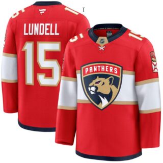 Men's Anton Lundell Jersey #15 Florida Panthers 2025 Premium All Stitched