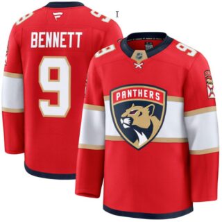 Men's Sam Bennett Jersey #9 Florida Panthers 2025 Premium All Stitched