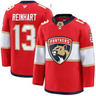 Men's Sam Reinhart Jersey #13 Florida Panthers 2025 Premium All Stitched