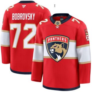 Men's Sergei Bobrovsky Jersey #72 Florida Panthers 2025 Premium All Stitched